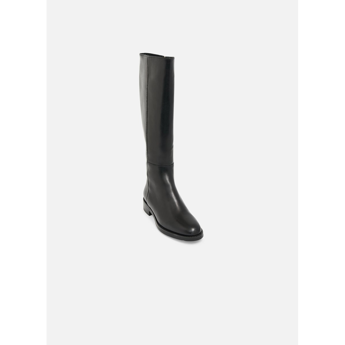 Botte en cuir ALIENOR noir, MELLOW YELLOW
