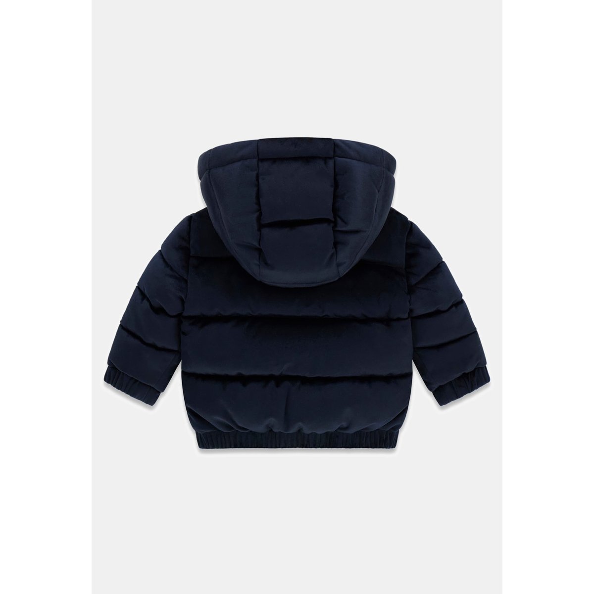 Doudoune À Capuche En Velours bleu, GUESS KIDS