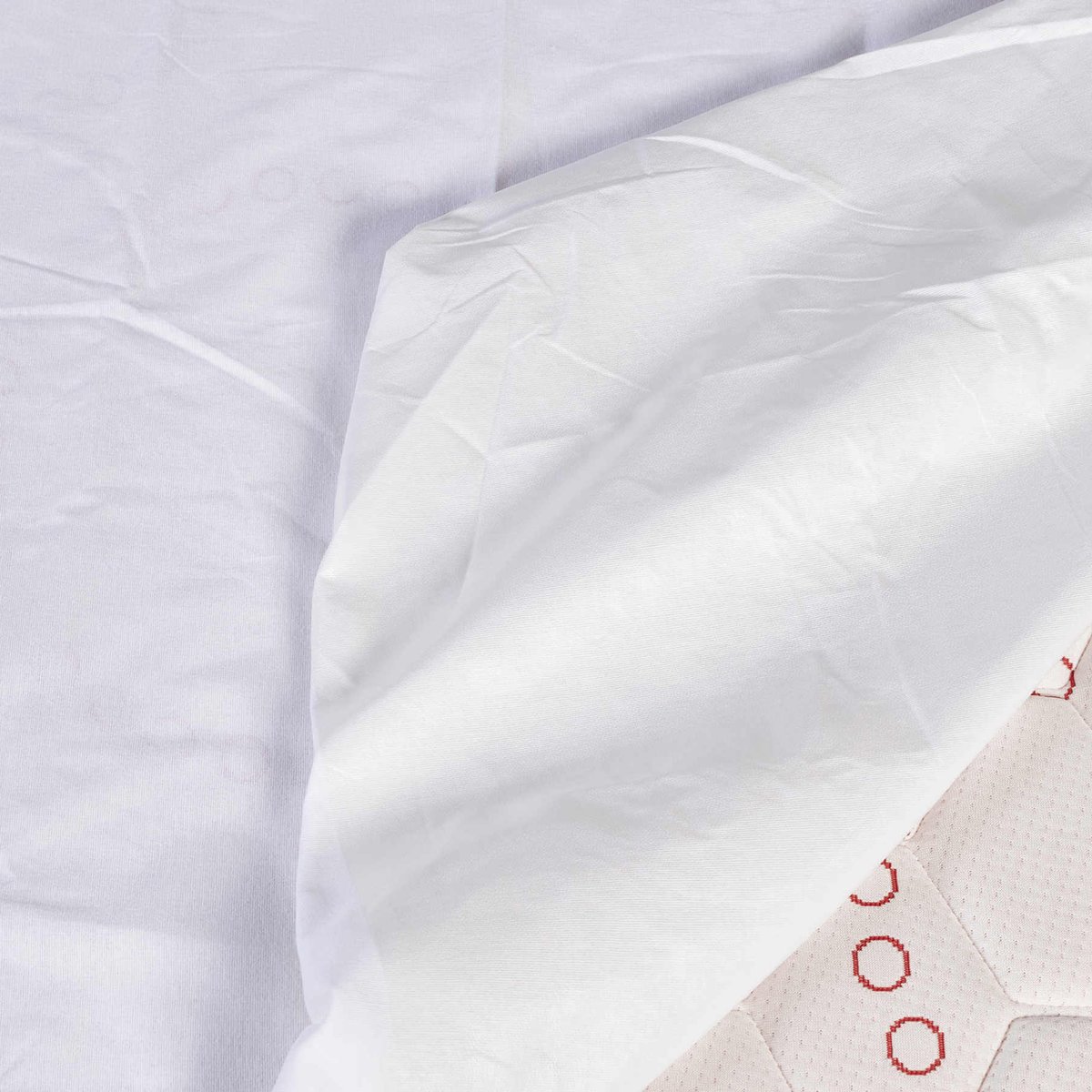 Protège matelas TPR anti-acariens imperméable blanc, TERRE DE NUIT