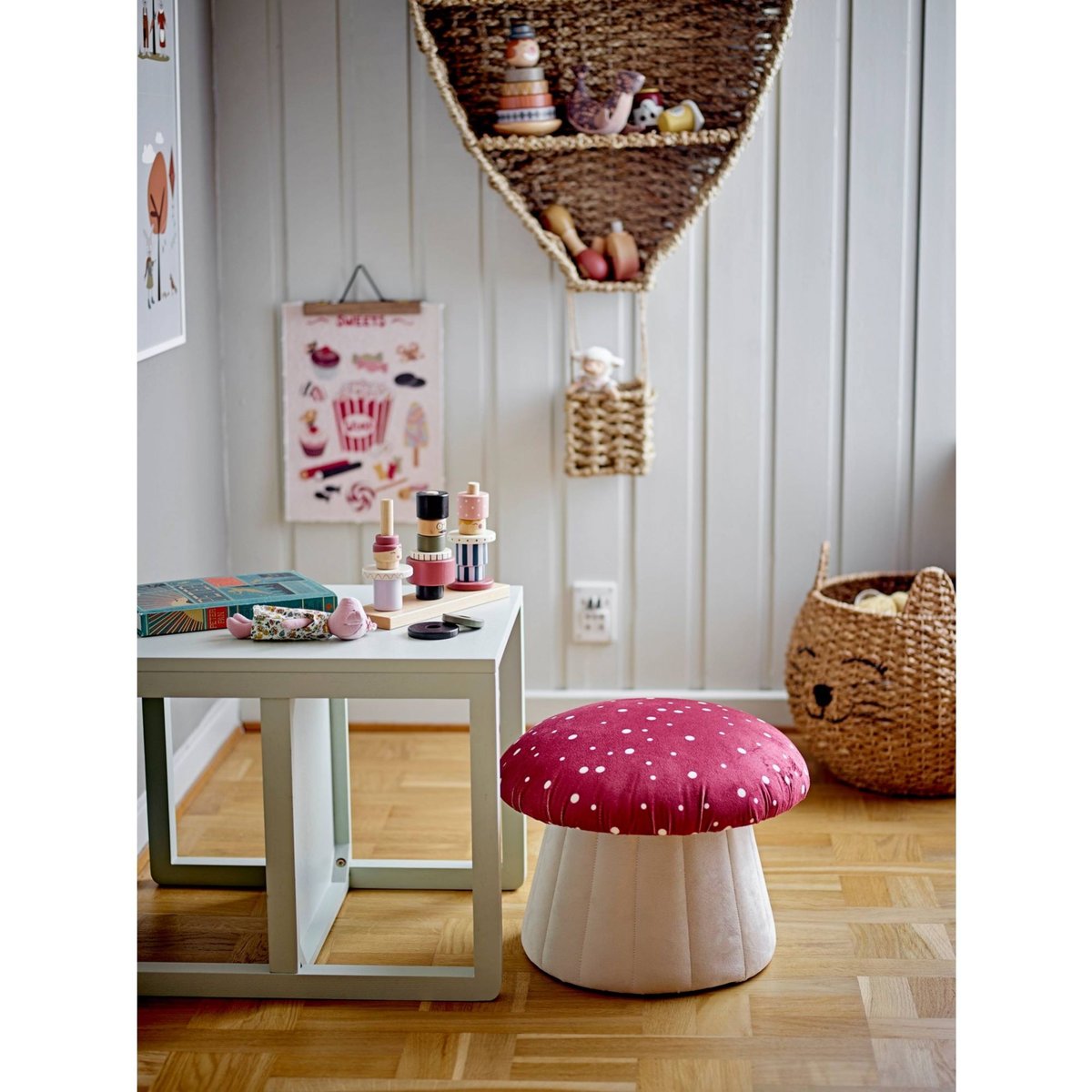 Etagère murale montgolfière Ditter couleur unique, BLOOMINGVILLE