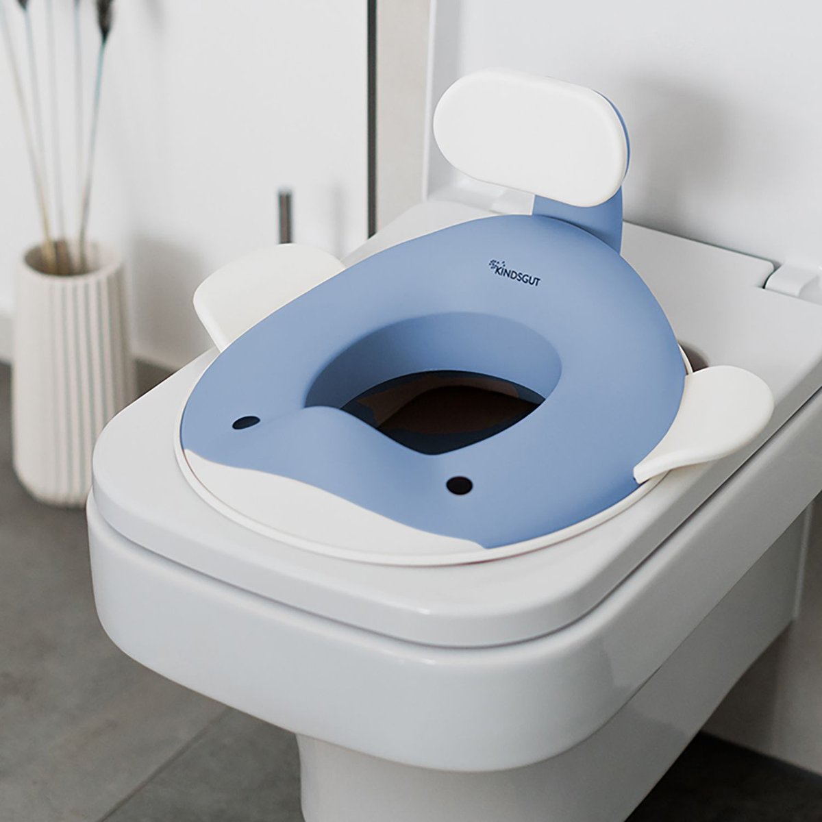 Réducteur de toilette baleine blue pigeon, KINDSGUT