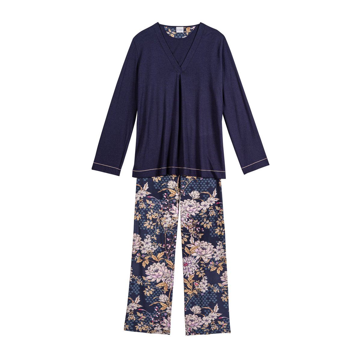 Pyjama en coton GLORIA 802 multicolore, LE CHAT