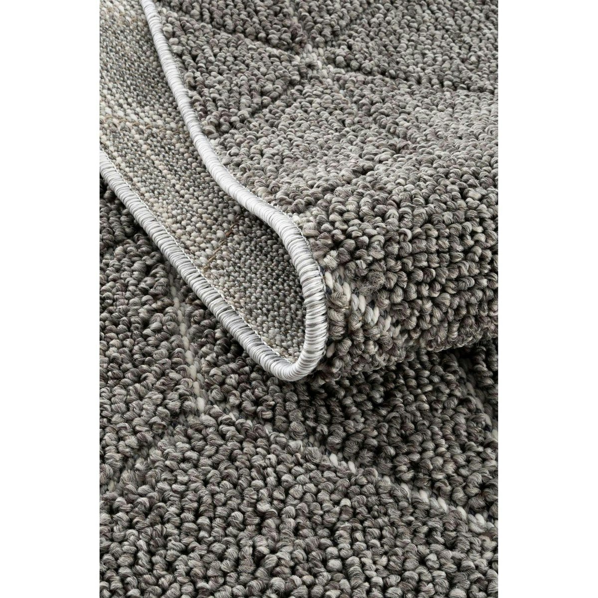 Tapis décoratif à motifs 120x180 ISTANBUL gris (cubes), PIER IMPORT