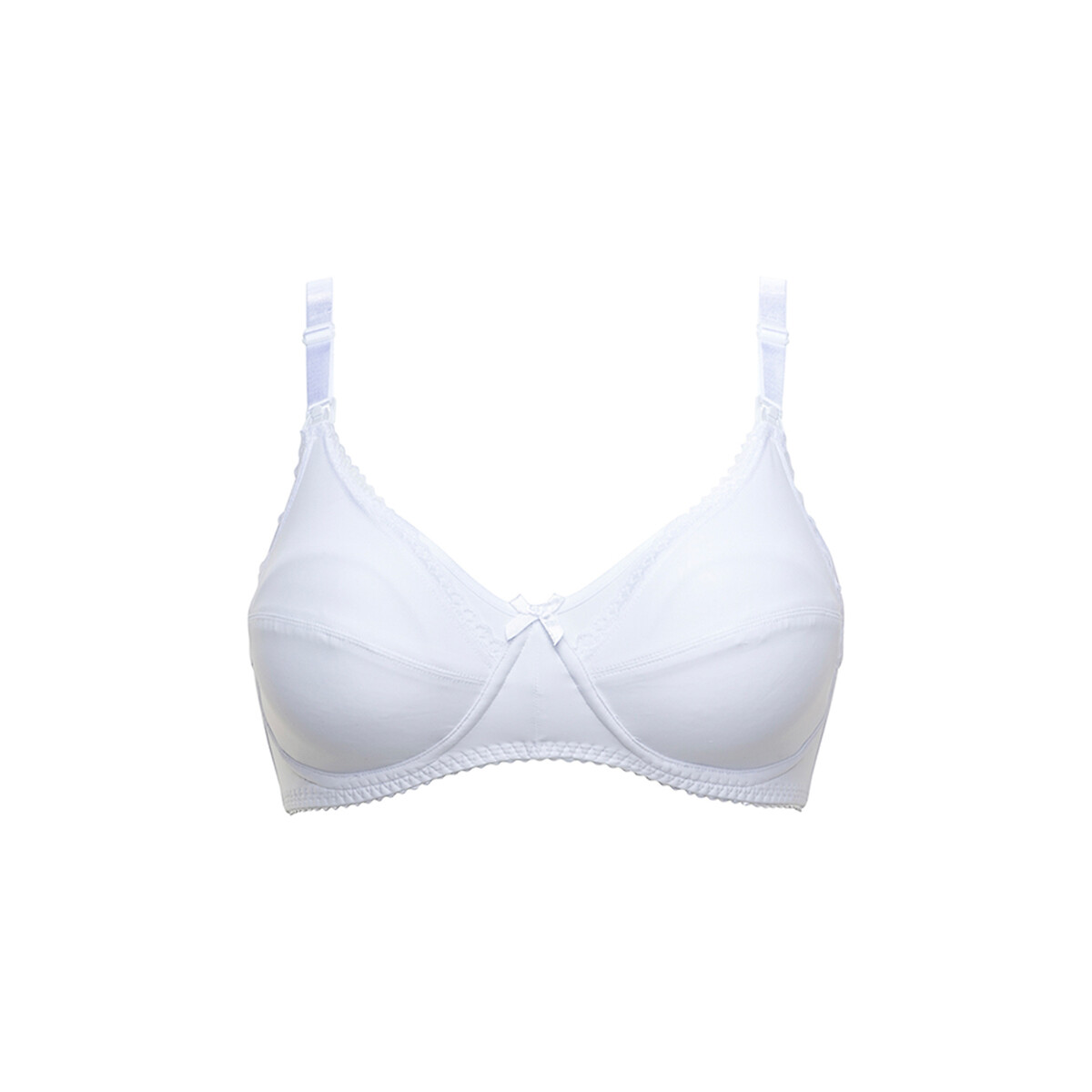 Reggiseno senza ferretti allattamento New Caress bianco, SANS COMPLEXE