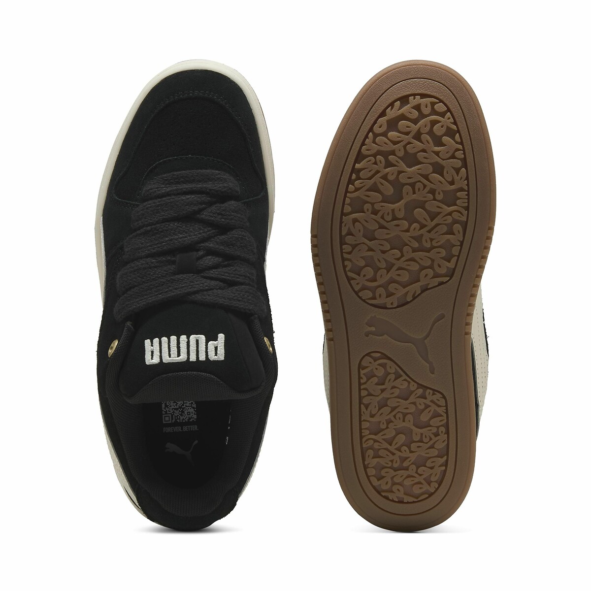 Baskets Park Luna Suede noir/écru, PUMA