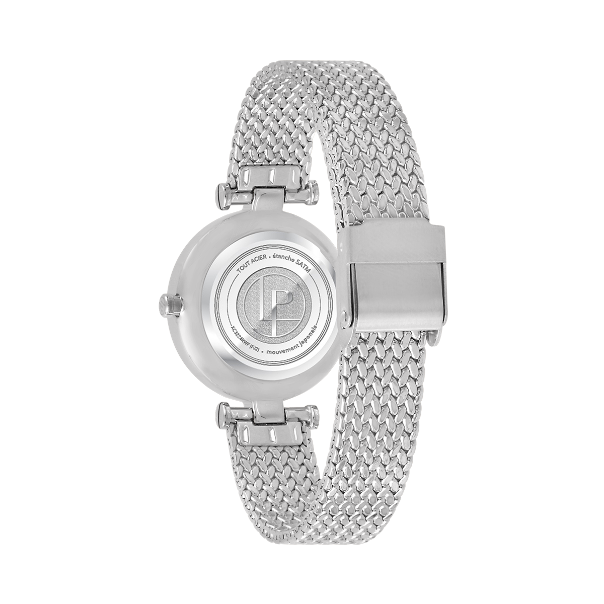 Montre Analogique  FLORE argenté blanc argenté, LOUIS PION