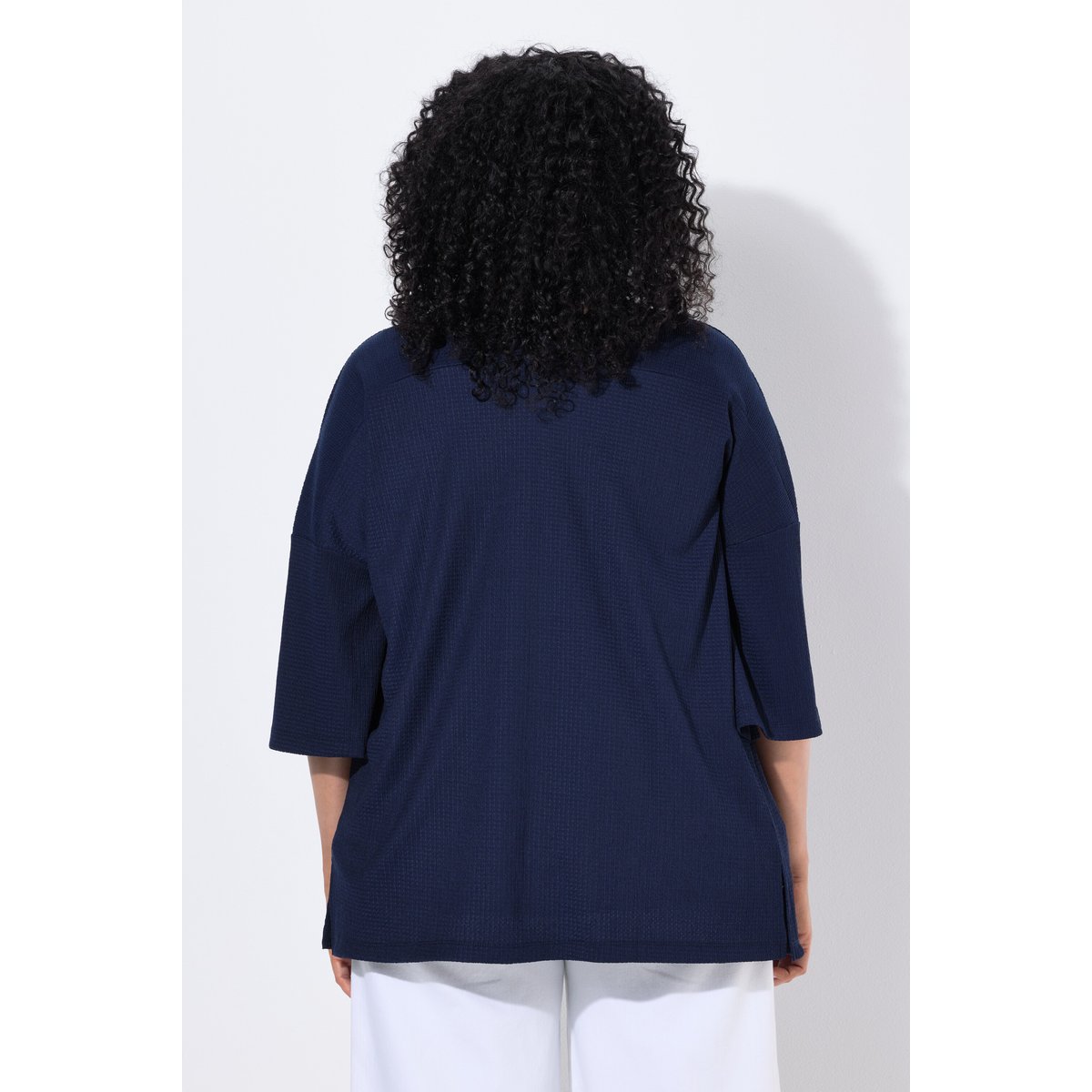Veste, style kimono, sans fermeture marine, ULLA POPKEN