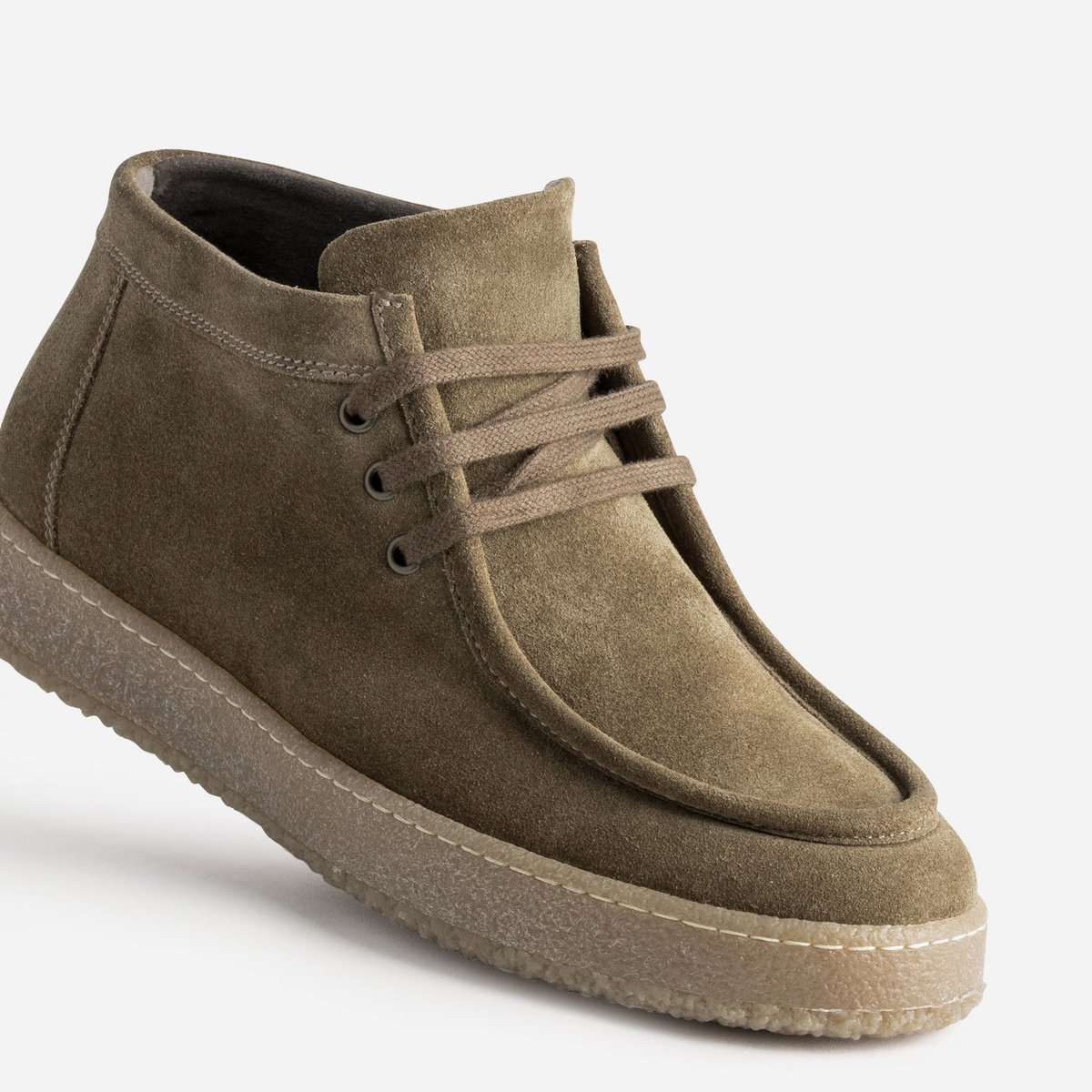 Boots en cuir LOUENN taupe, ERAM