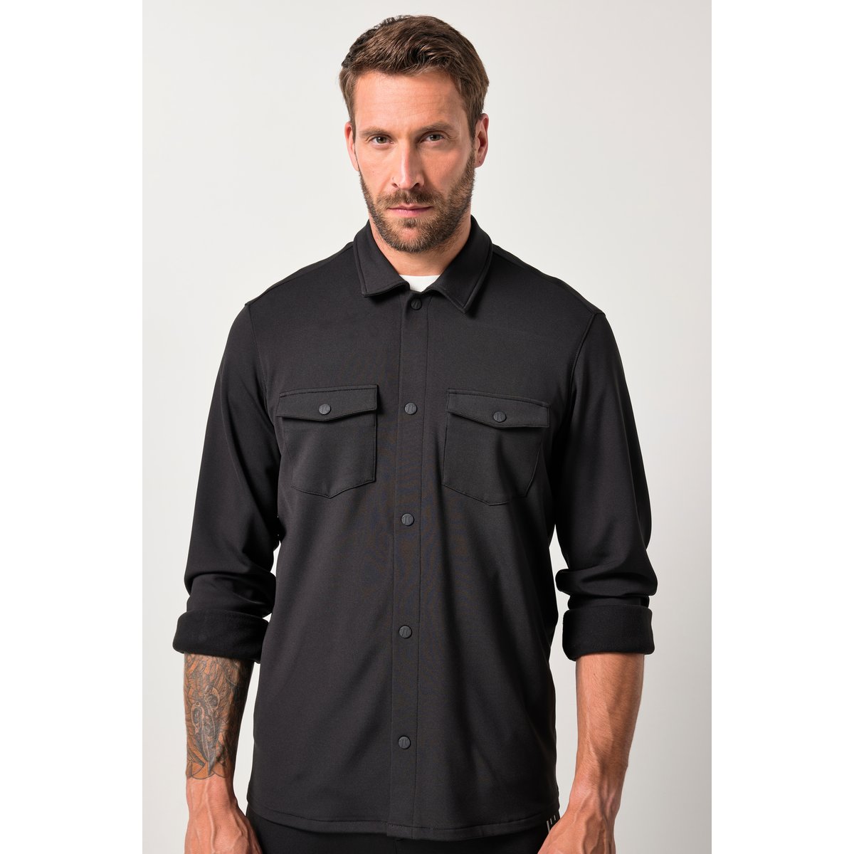 Surchemise en molleton, finition FLEXNAMIC® noir, JP1880