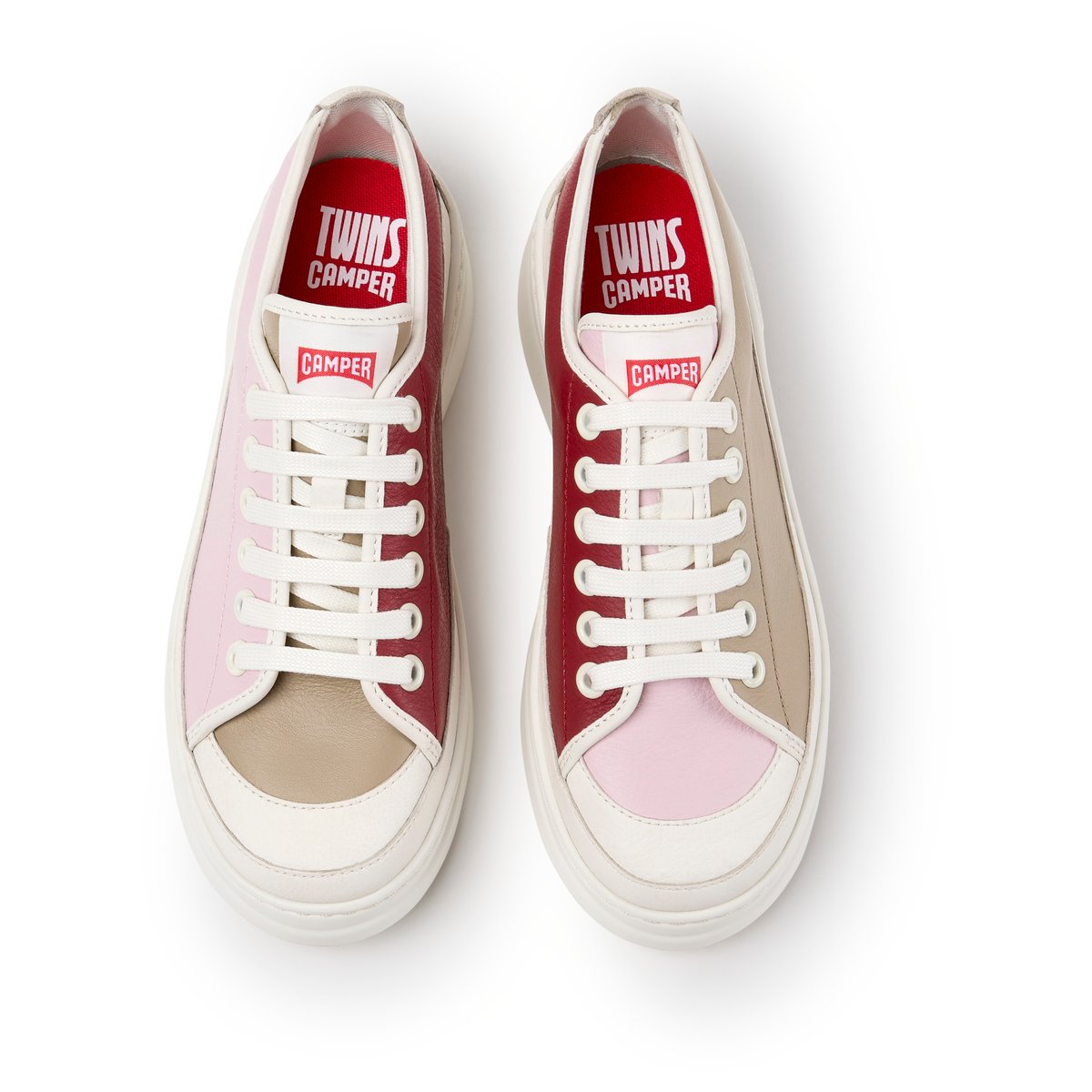 Baskets G3D Runner Up Twins blanc beige 024, CAMPER
