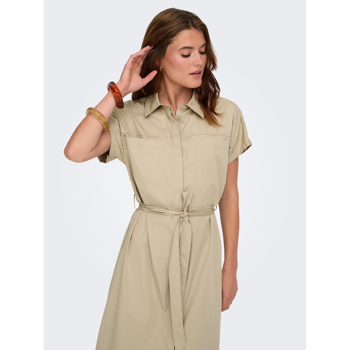 Robe Chemise safari, ONLY