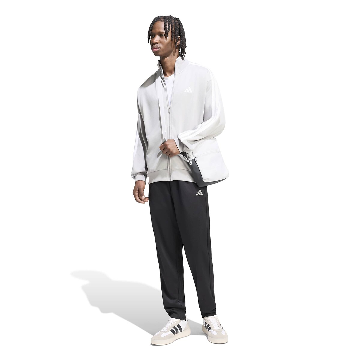 Completo sportivo grigio chiné , ADIDAS SPORTSWEAR