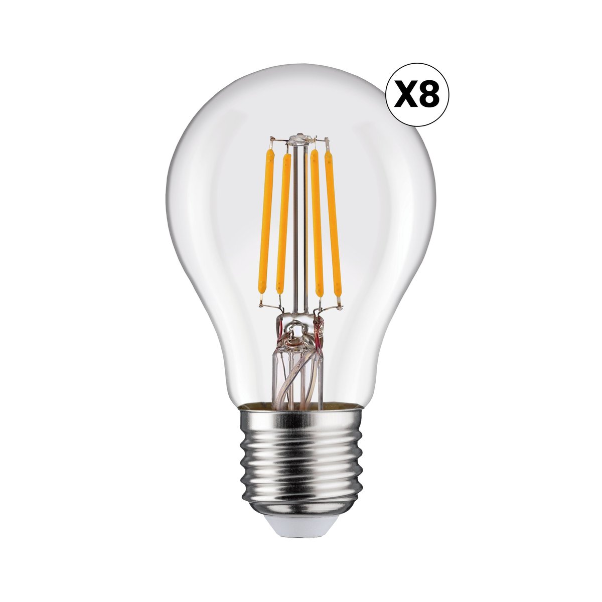 Ampoule LED filament, LEXMAN incolore / transparent, LEXMAN