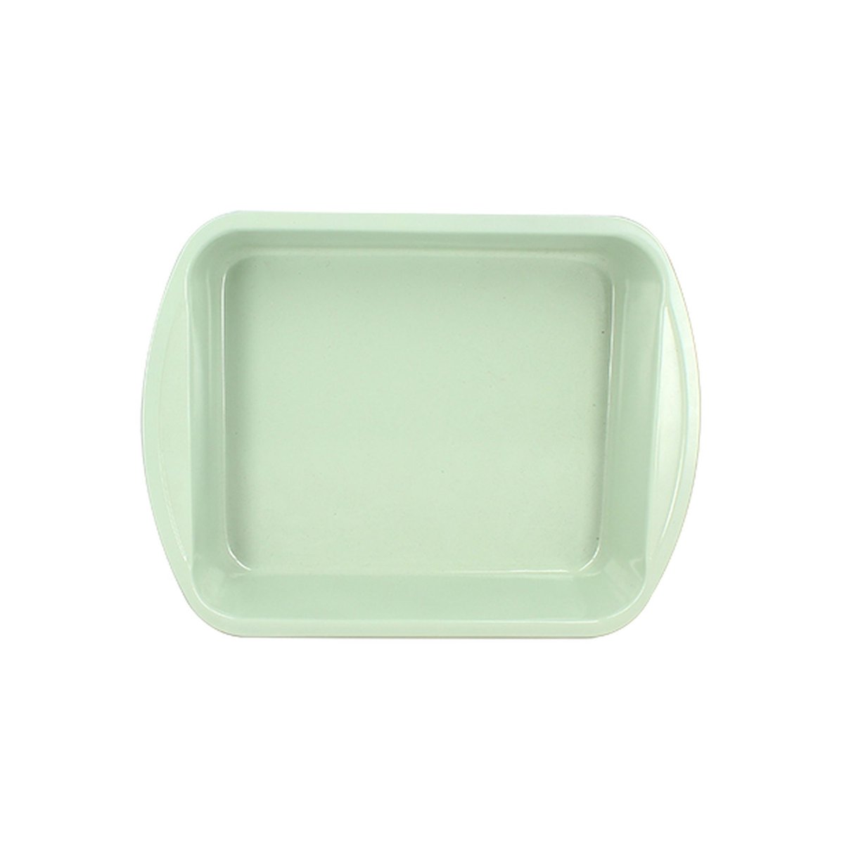 Plat à rotir 35x27cm en acier carbone, COLORAMA céladon, MENASTYL