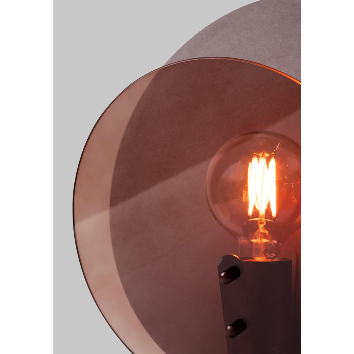 Lampe À Poser Métal TOLEDO marron, IT'S ABOUT ROMI