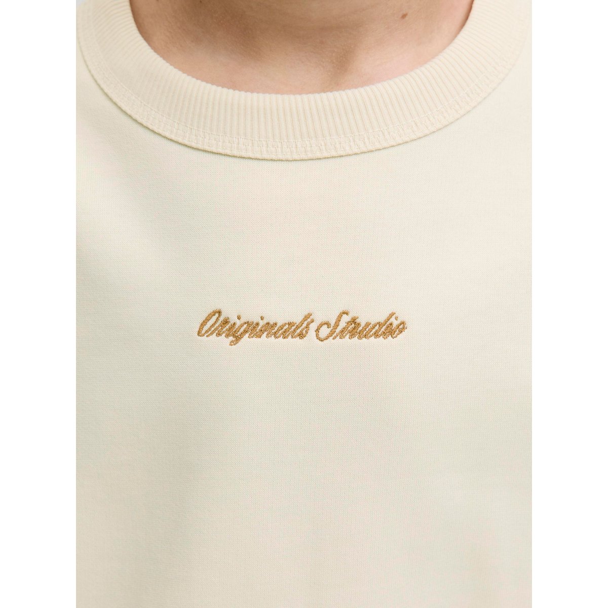 Sweat-Shirt antique white, JACK & JONES JUNIOR