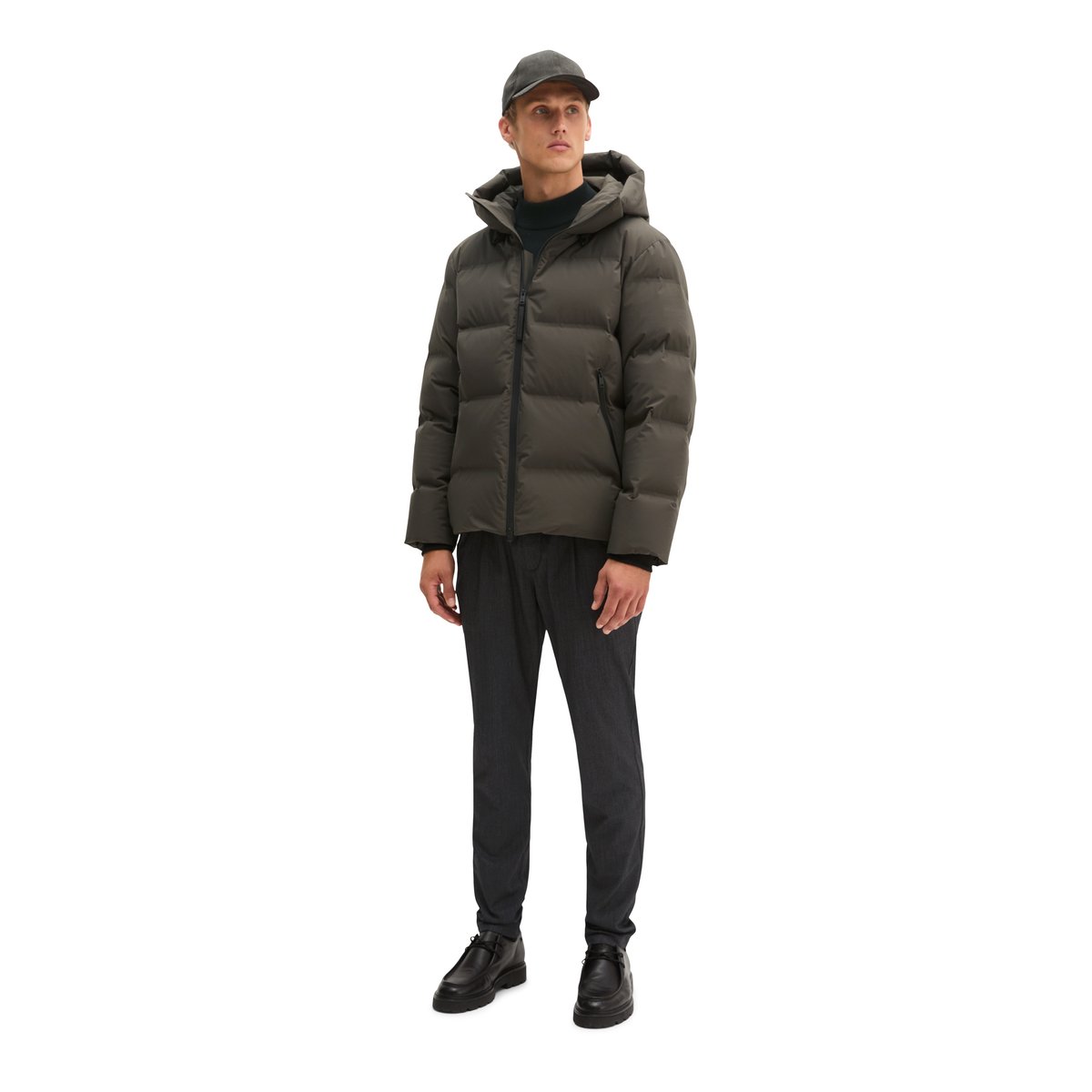 Doudoune MOP x Function en tissu technique imperméable à deux couches marron foncé, MARC O'POLO