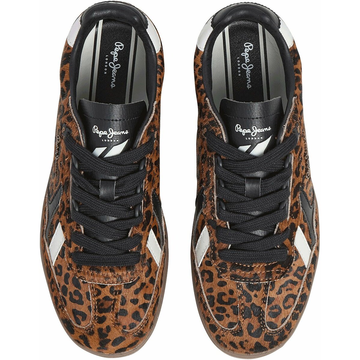 Baskets Ball Print W imprimé léopard, PEPE JEANS