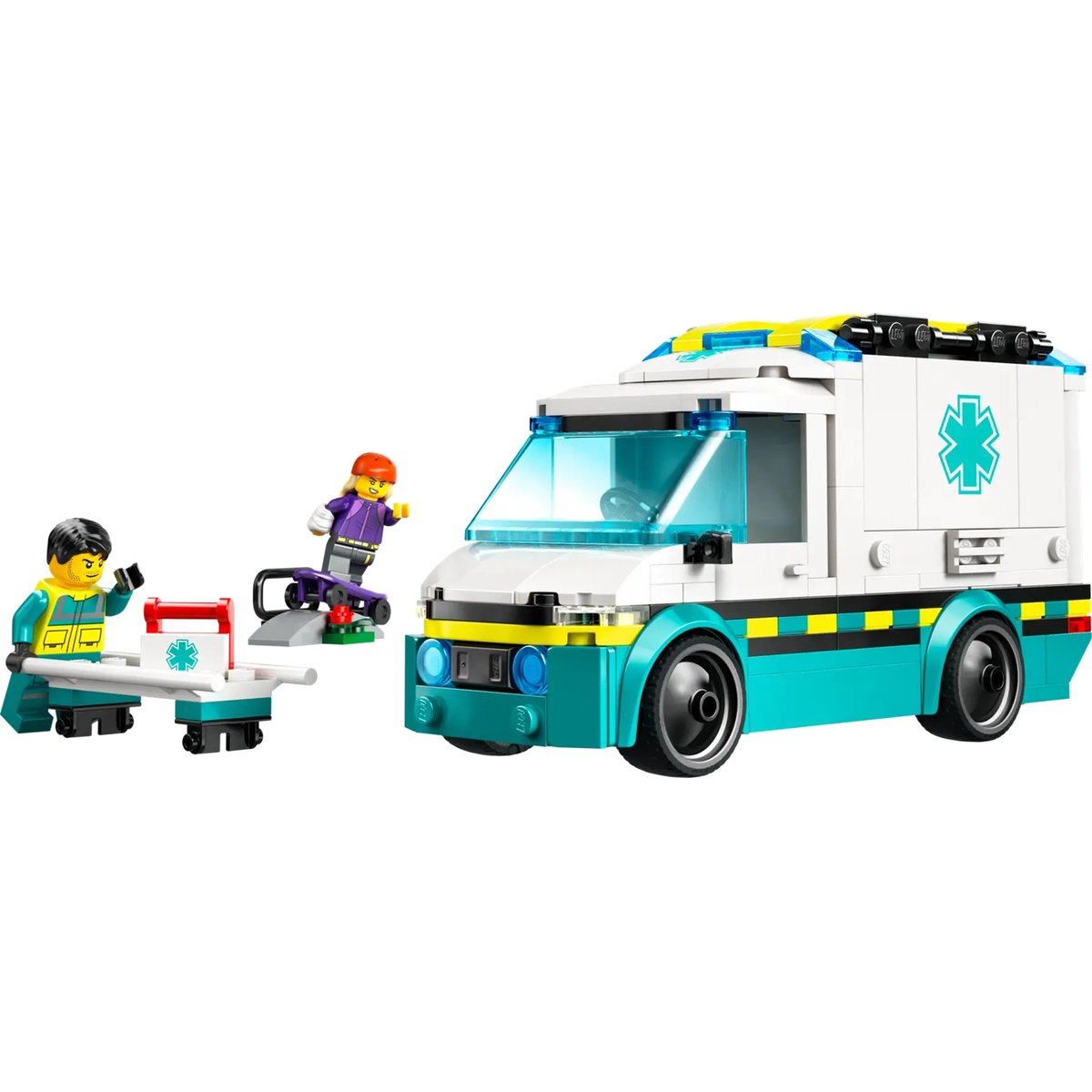 City L'ambulance de secours multicolore, LEGO