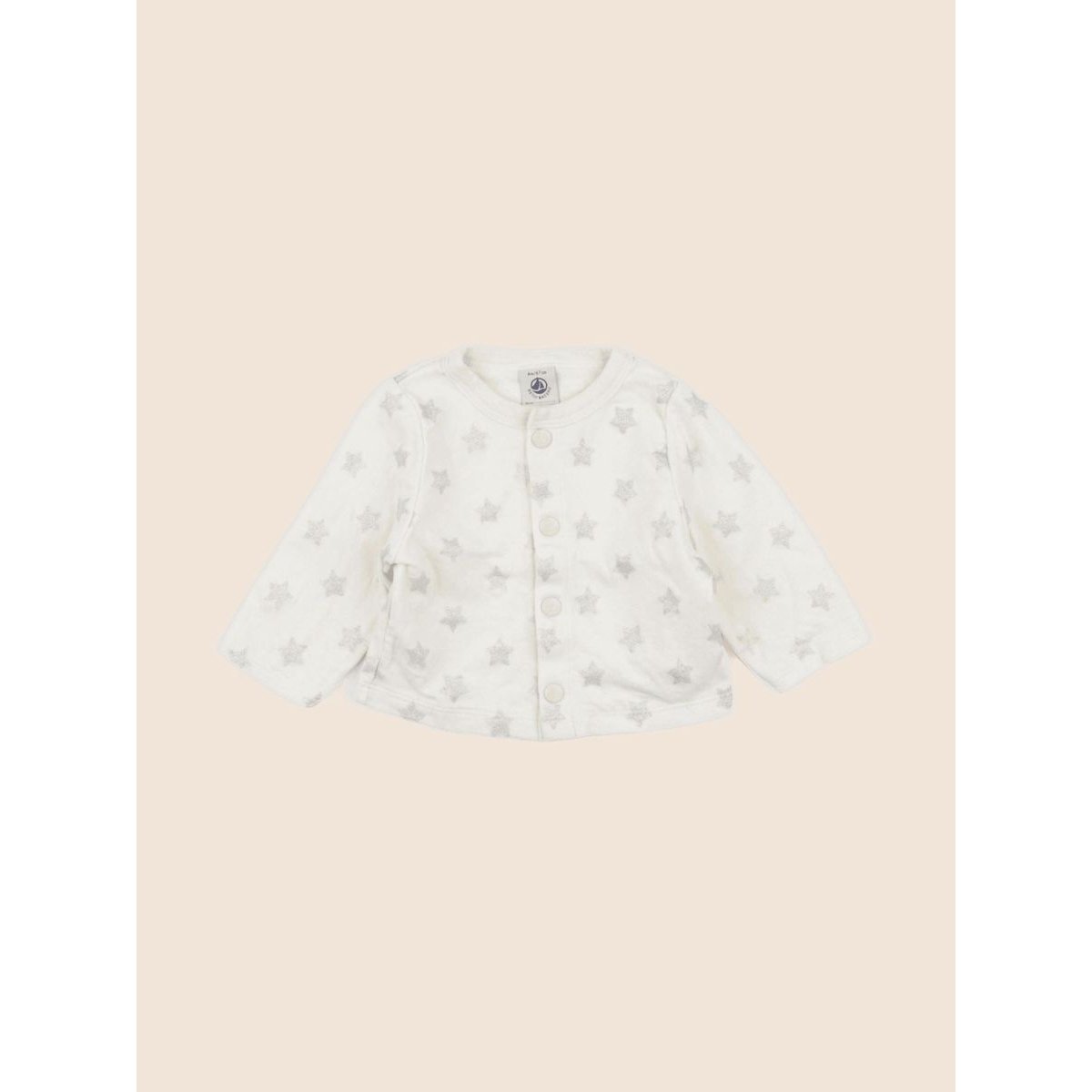 Sweat - Etat satisfaisant beige, argent, PETIT BATEAU
