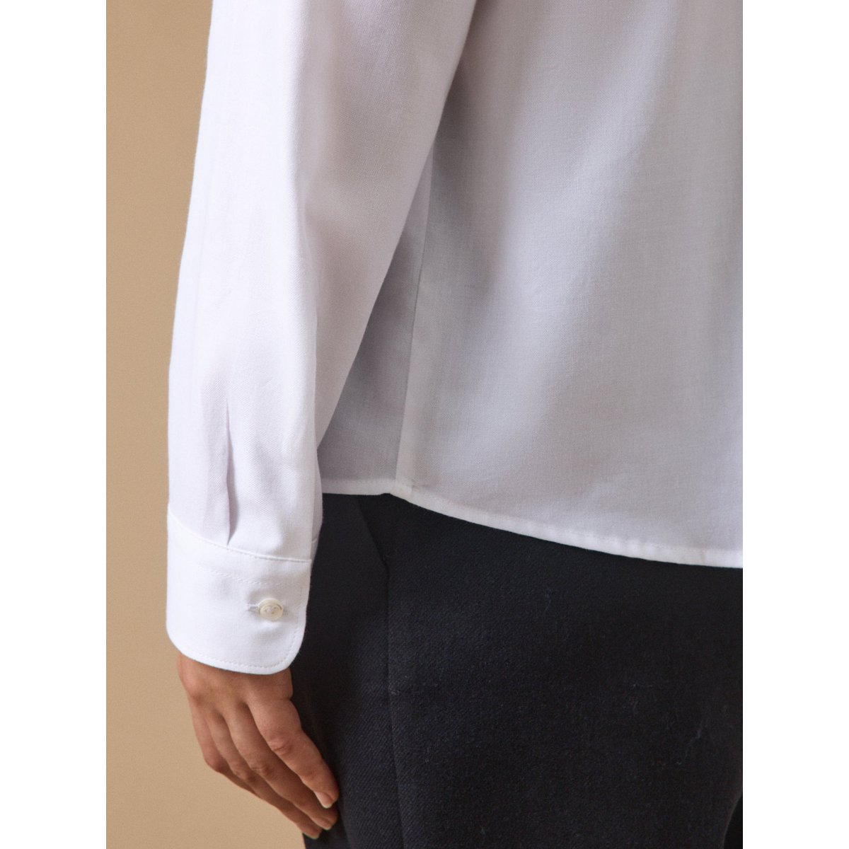 Chemise oxford - Coupe Jane blanc, CYRILLUS
