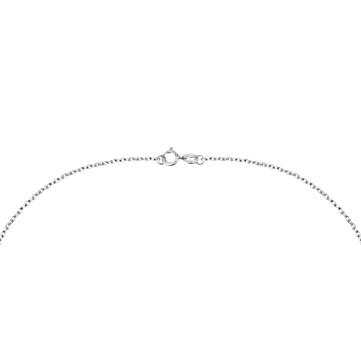 Collier en or blanc 750 MARINE argent, BLUESPIRIT