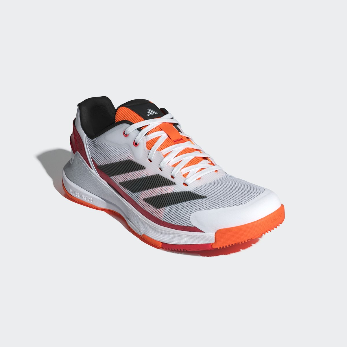 Chaussure De Padel Crazyquick cloud white / core black / lucid orange, adidas Performance