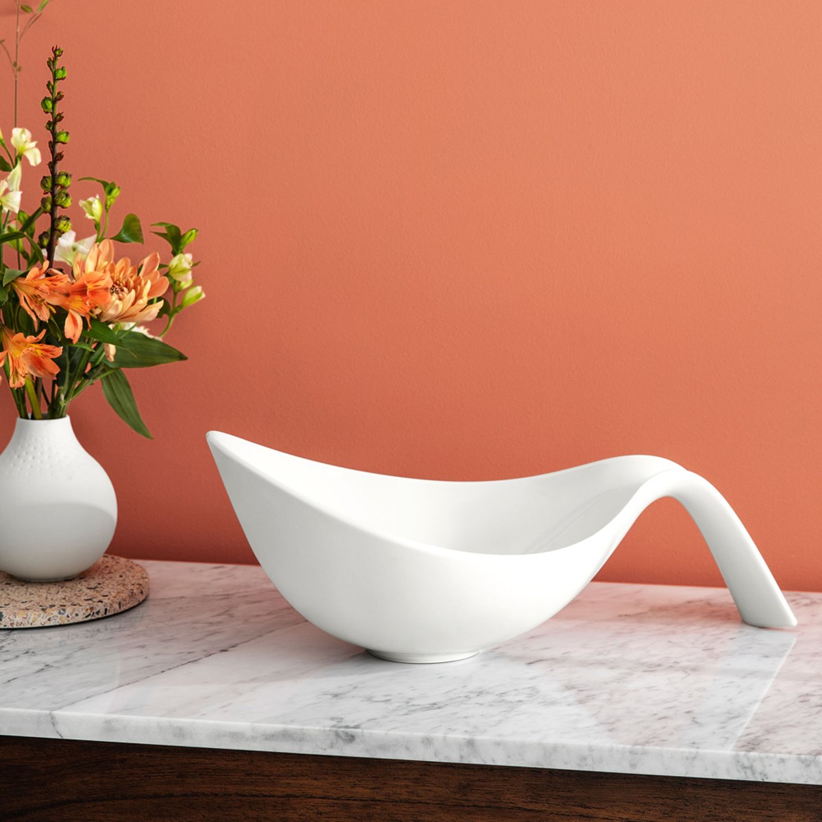 Saladier Avec Anse FLOW blanc, VILLEROY & BOCH