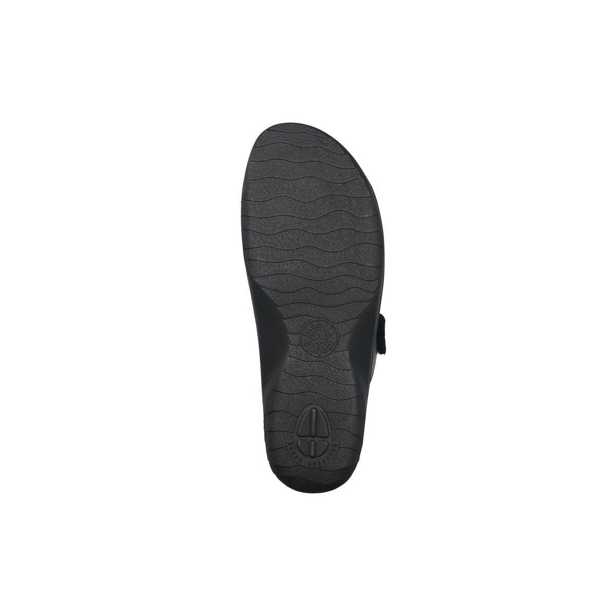 Sandales en cuir GEVA noir 5134, MEPHISTO