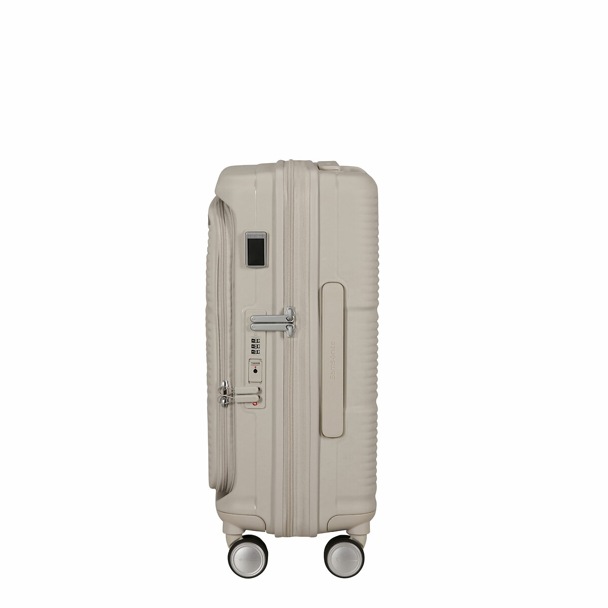 Mala de Cabine Paralux HS 55cm 4 Rodas Expansível, 40L, Samsonite cinzento, SAMSONITE