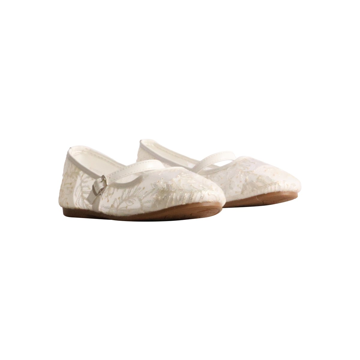 Ballerine à Brides blanc, ENZA NUCCI