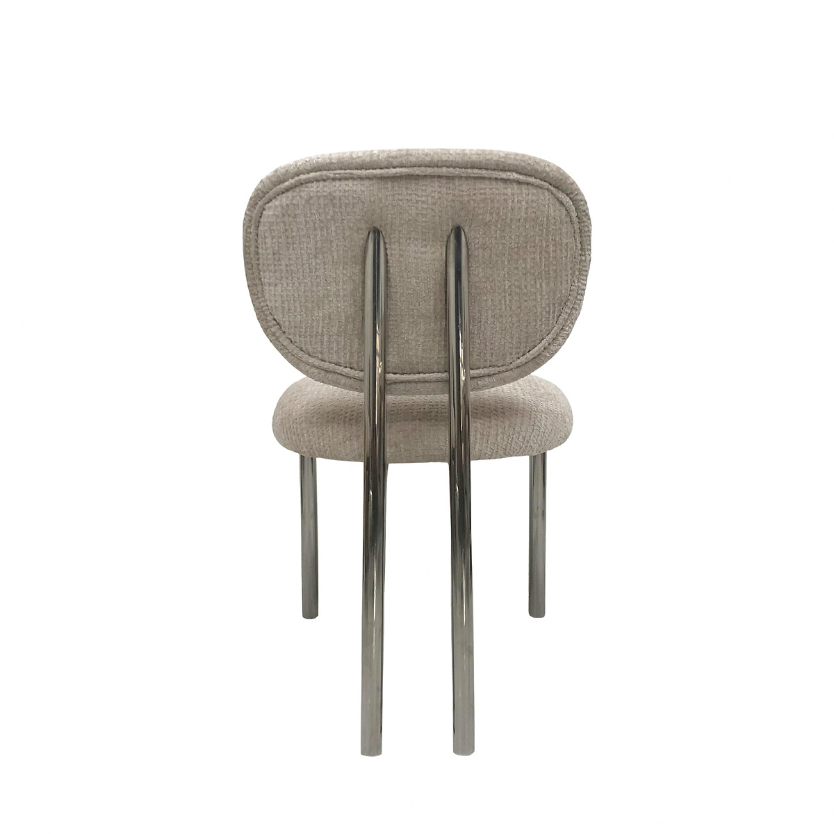 Awari Chenille Upholstered Dining Chair cream, ÉDITÉ