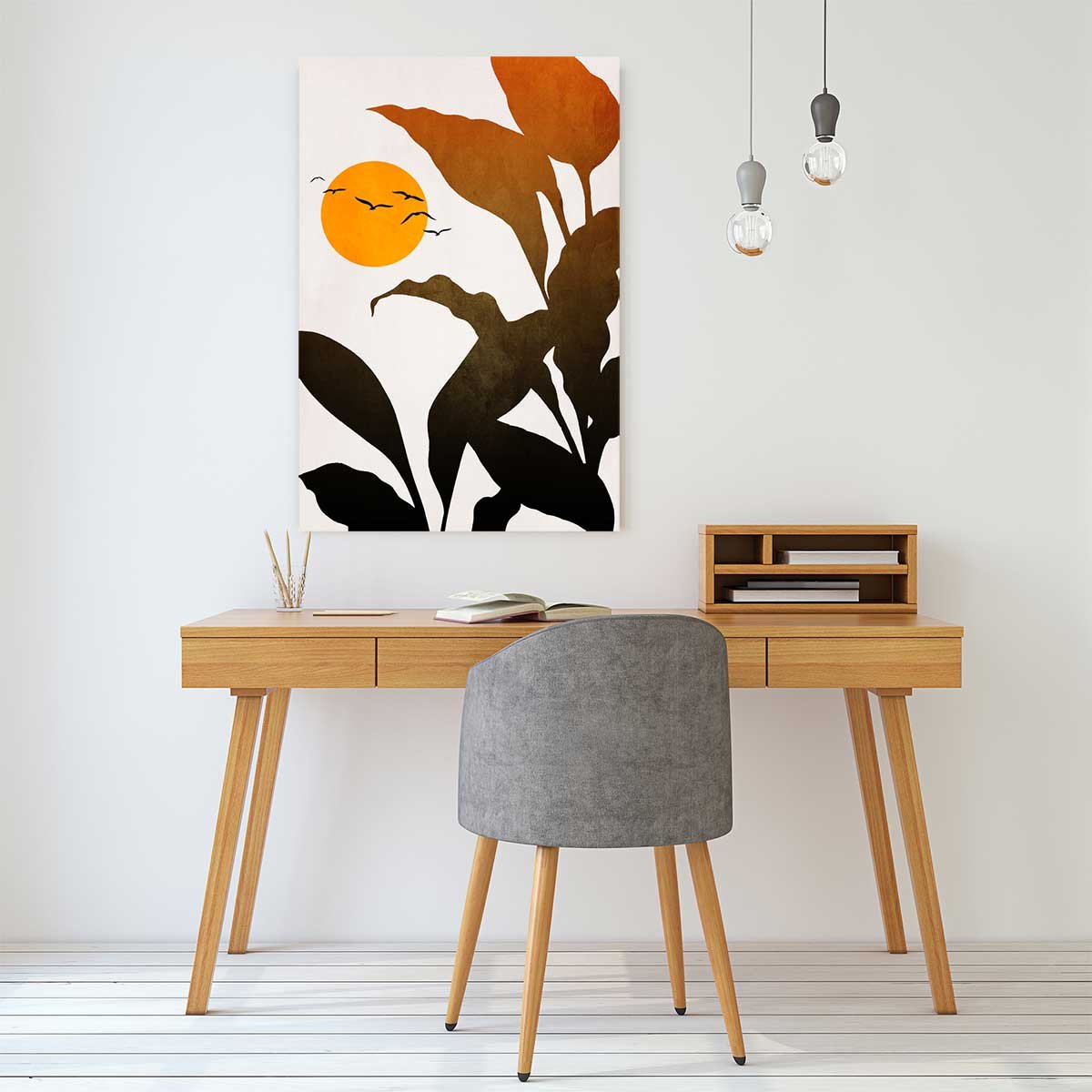 Tableau graphique Tropique paradis tableau alu dibond, HEXOA