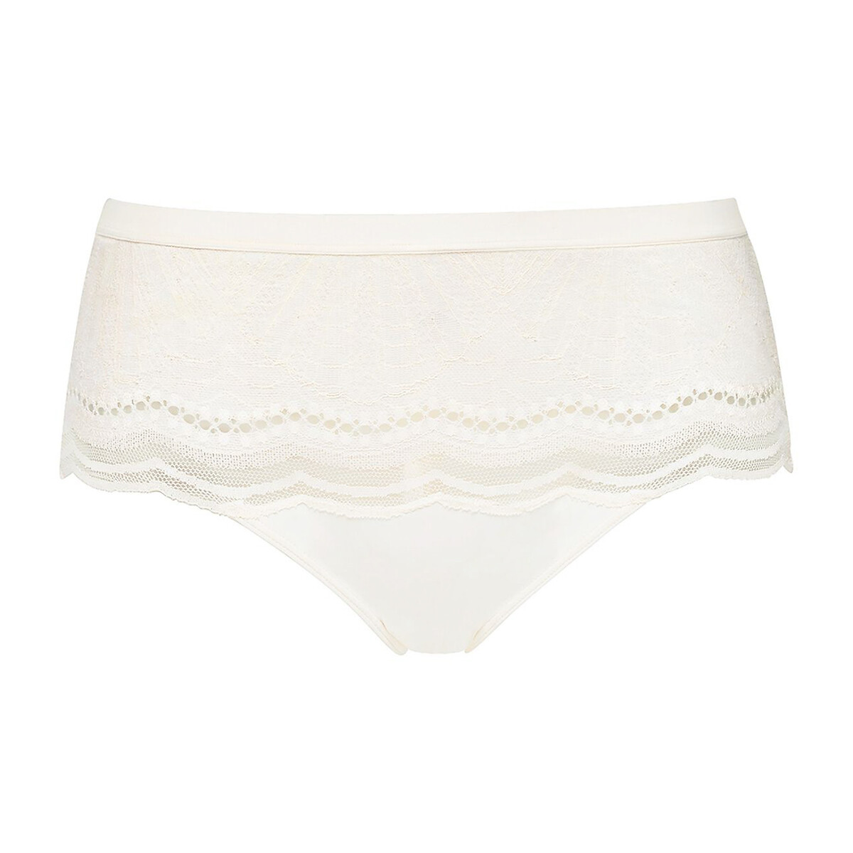 Secret Comfort Midi Knickers in Lace pearl, PLAYTEX