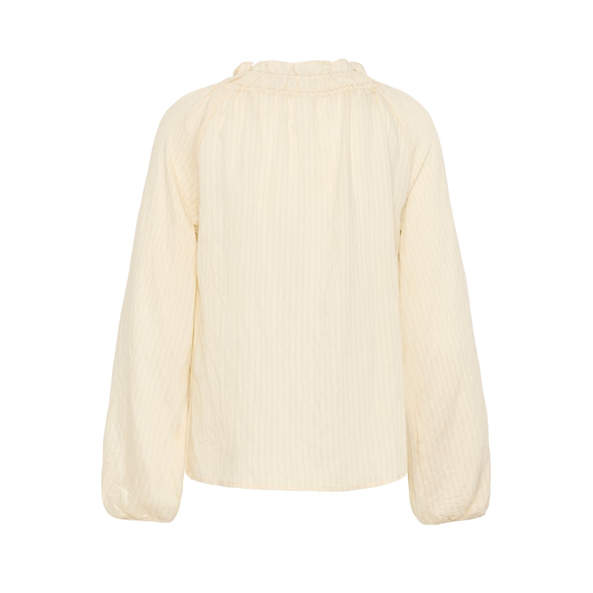 Blouse à manches longues beige bleached sand, CREAM