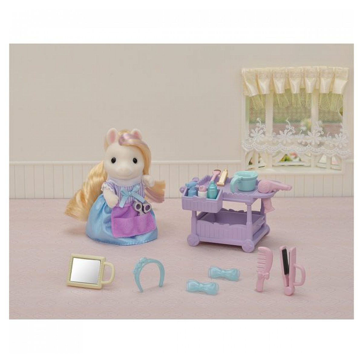 5644  La fille poney et son kit de coiffure autres, SYLVANIAN FAMILIES