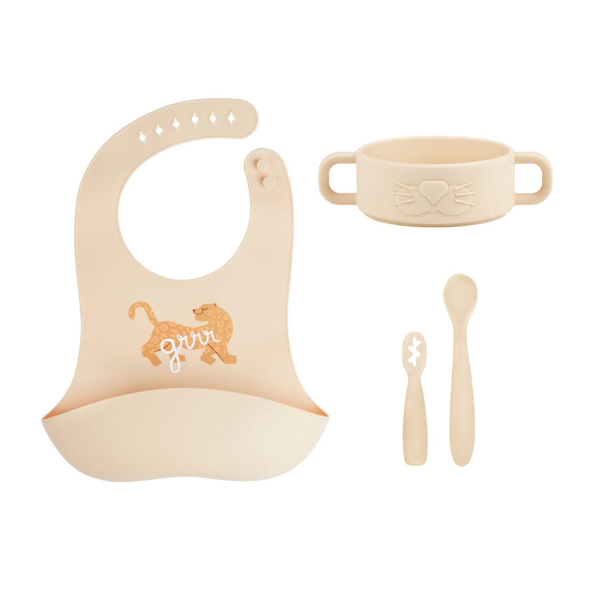 Coffret premiers repas bébé beige, BABYMOOV