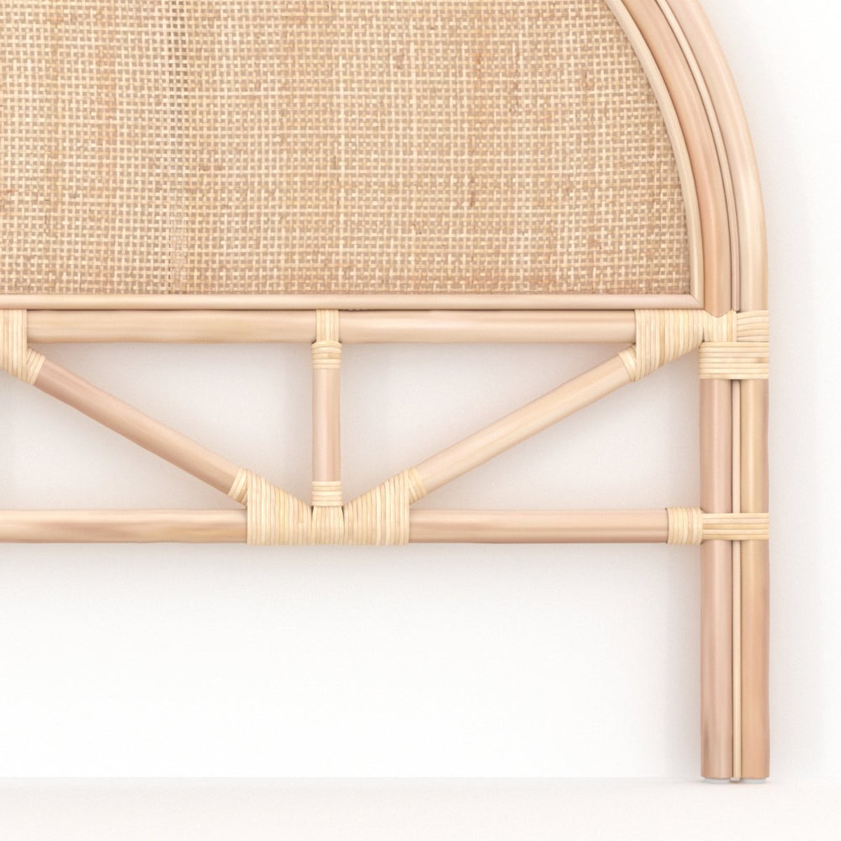 Tête de lit en rotin - MADYA naturel, MAISON PAVANE