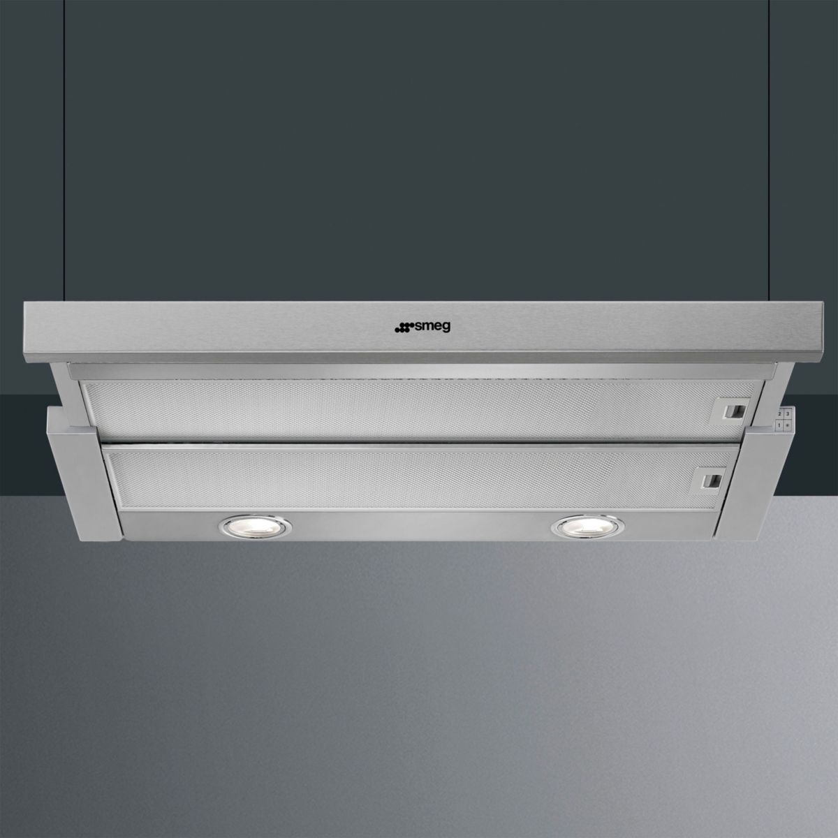 Hotte tiroir KSET600XE couleur unique, SMEG