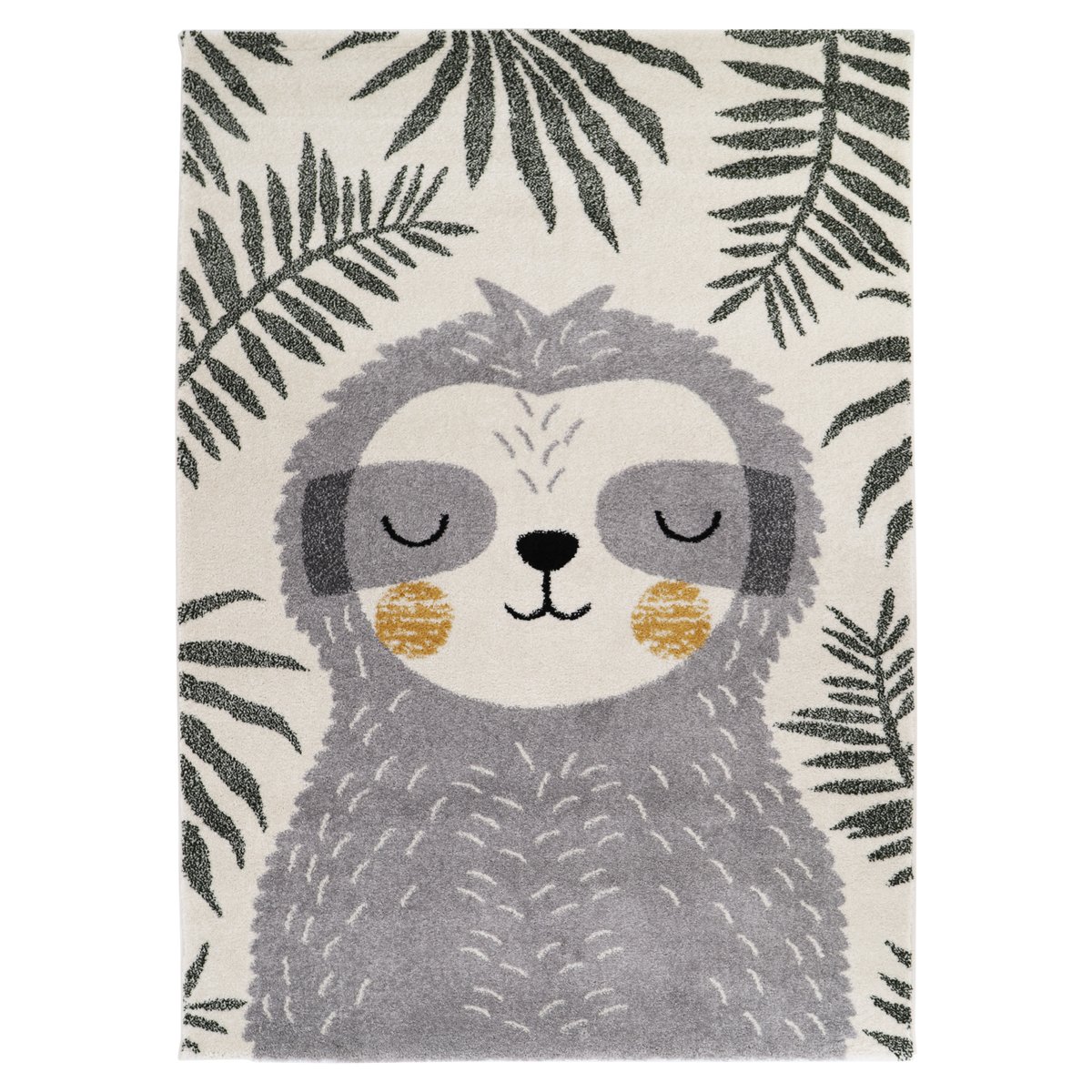 Tapis enfant paresseux AKIKO multicolore, NATTIOT