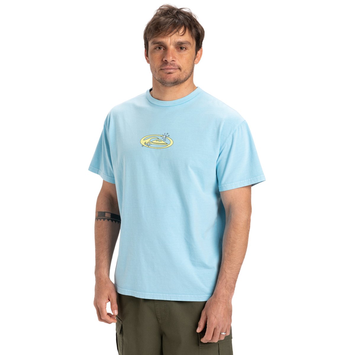 T-shirt à manches courtes ND NATURE MAGIC bleu coronet blue, QUIKSILVER