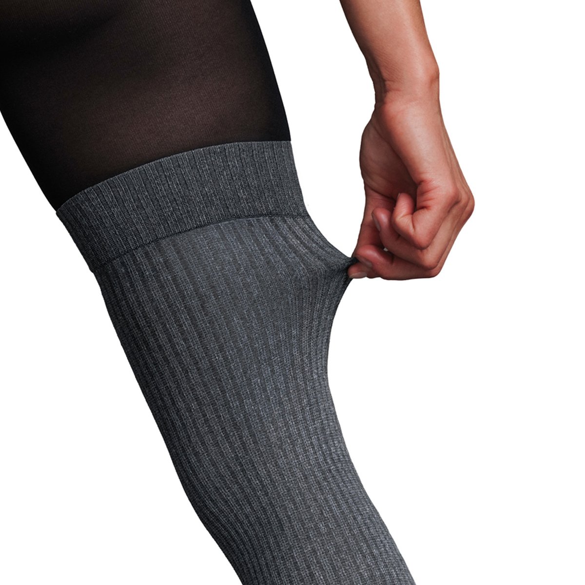 Collants fantaisie JERSEY multico noir, ROUGEGORGE LINGERIE