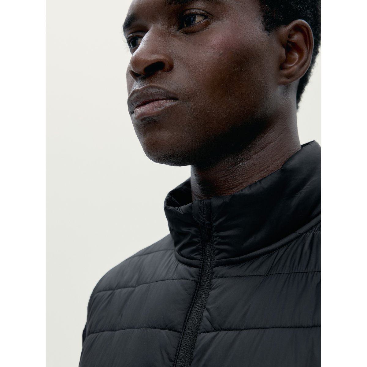 Doudoune sans manches de sport homme Raw Avec poches séchage rapide noir profond, BORN