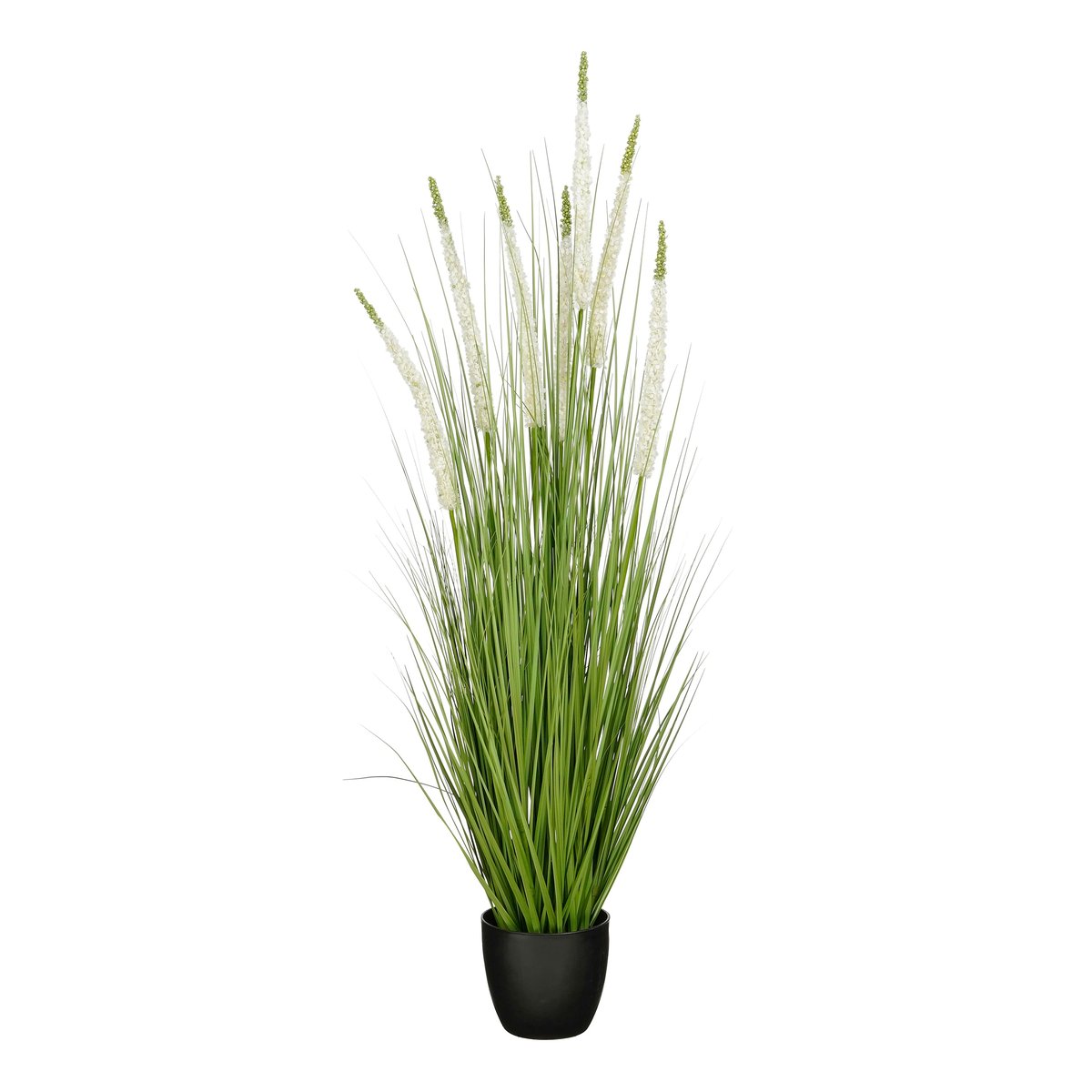 Plante artificielle ZIERGRAS blanc, MICA DECORATIONS