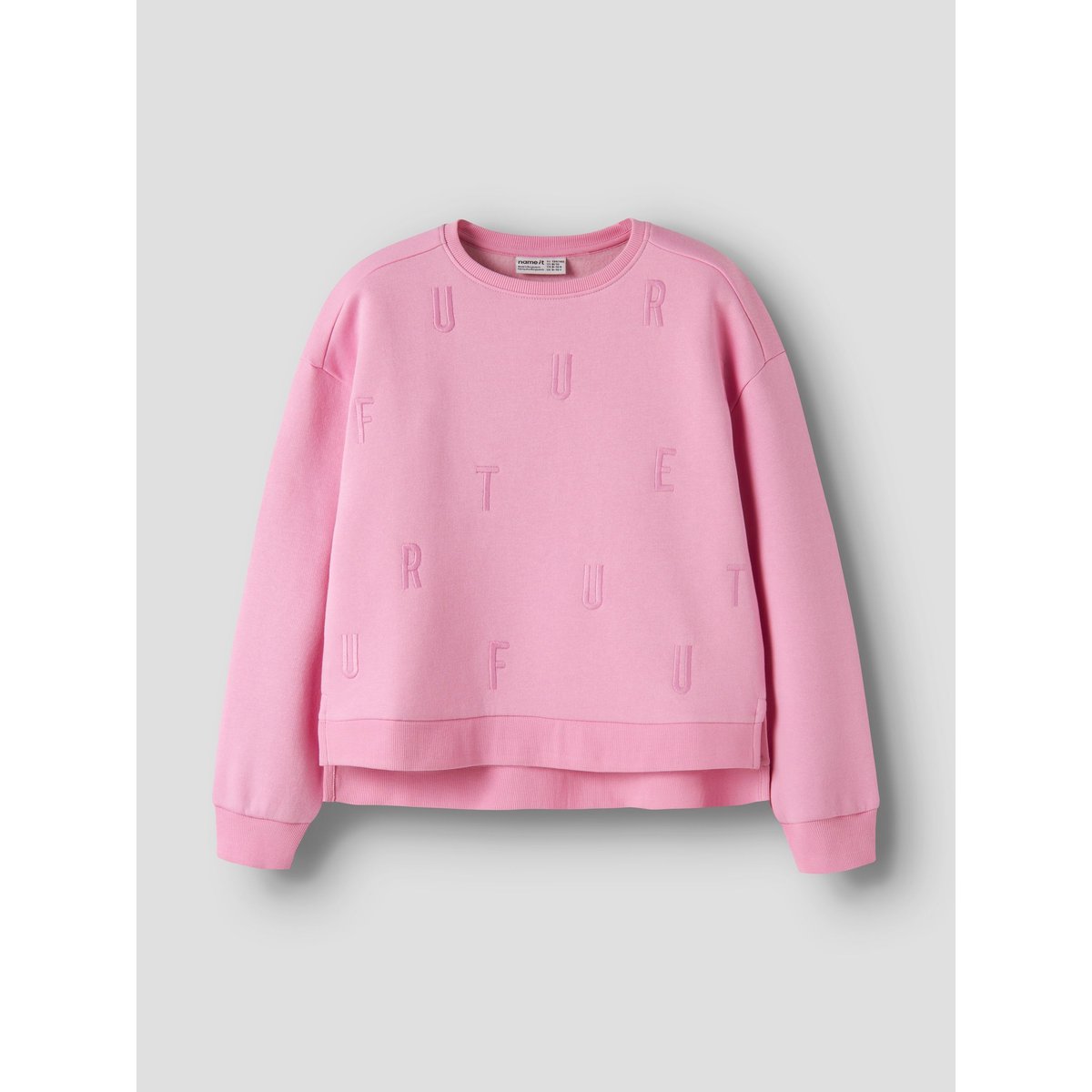 Sweat-Shirt begonia pink, NAME IT