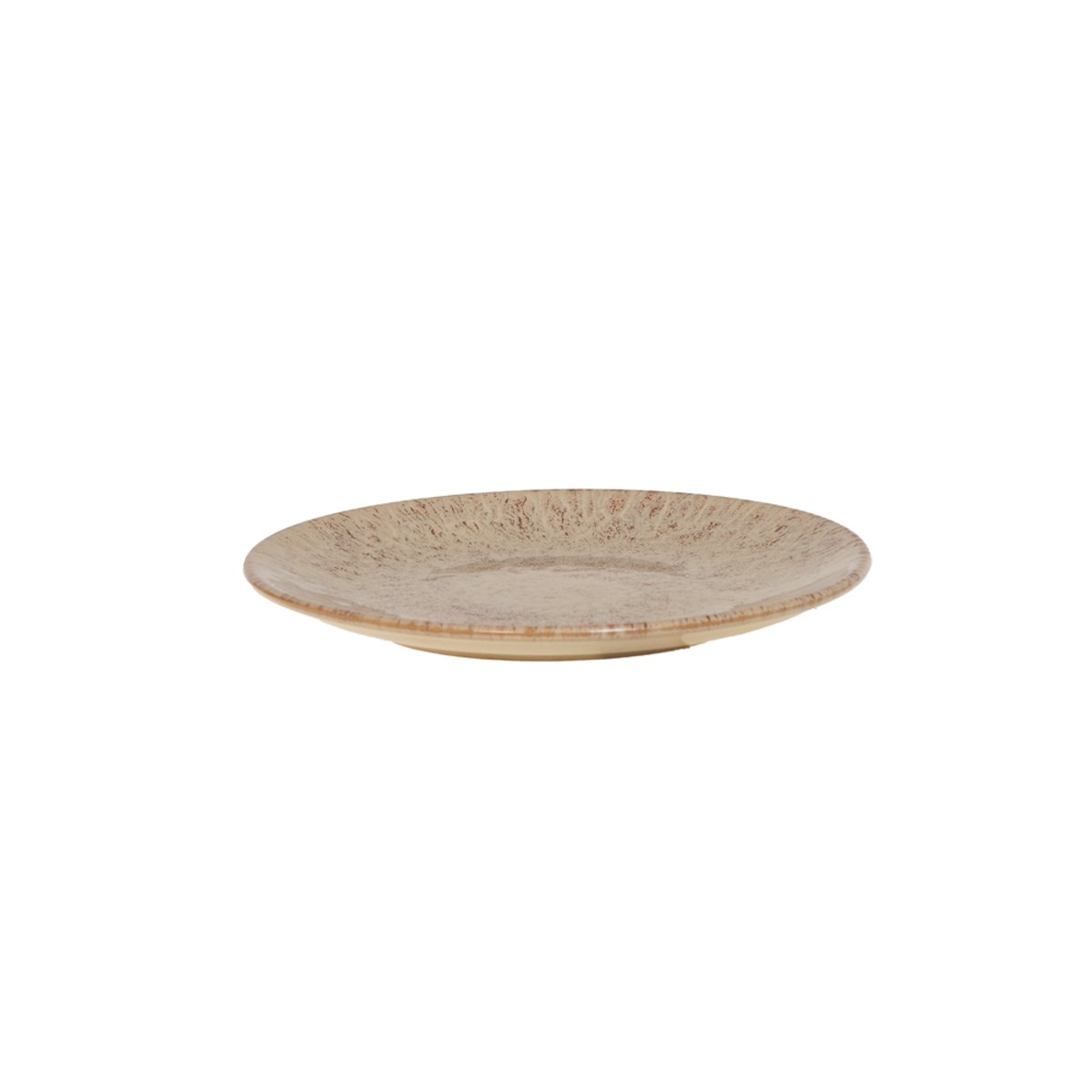 Assiette cocktail Akaris 15 cm (lot de 6) marron, TABLE PASSION