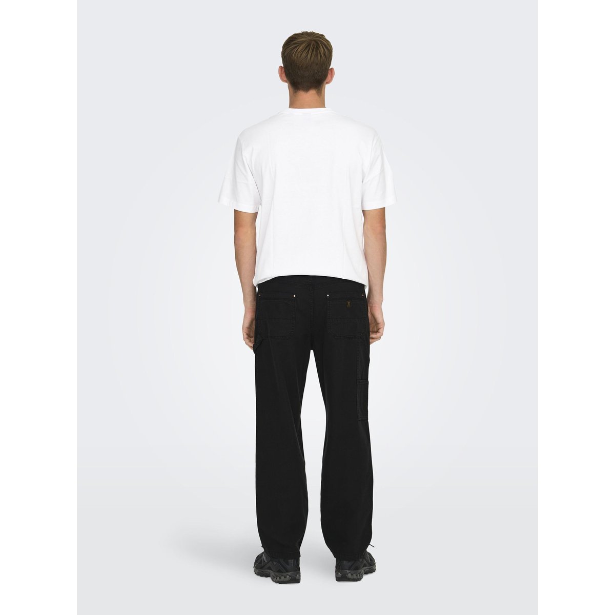 Pantalon À Jambe Large noire - black, ONLY & SONS