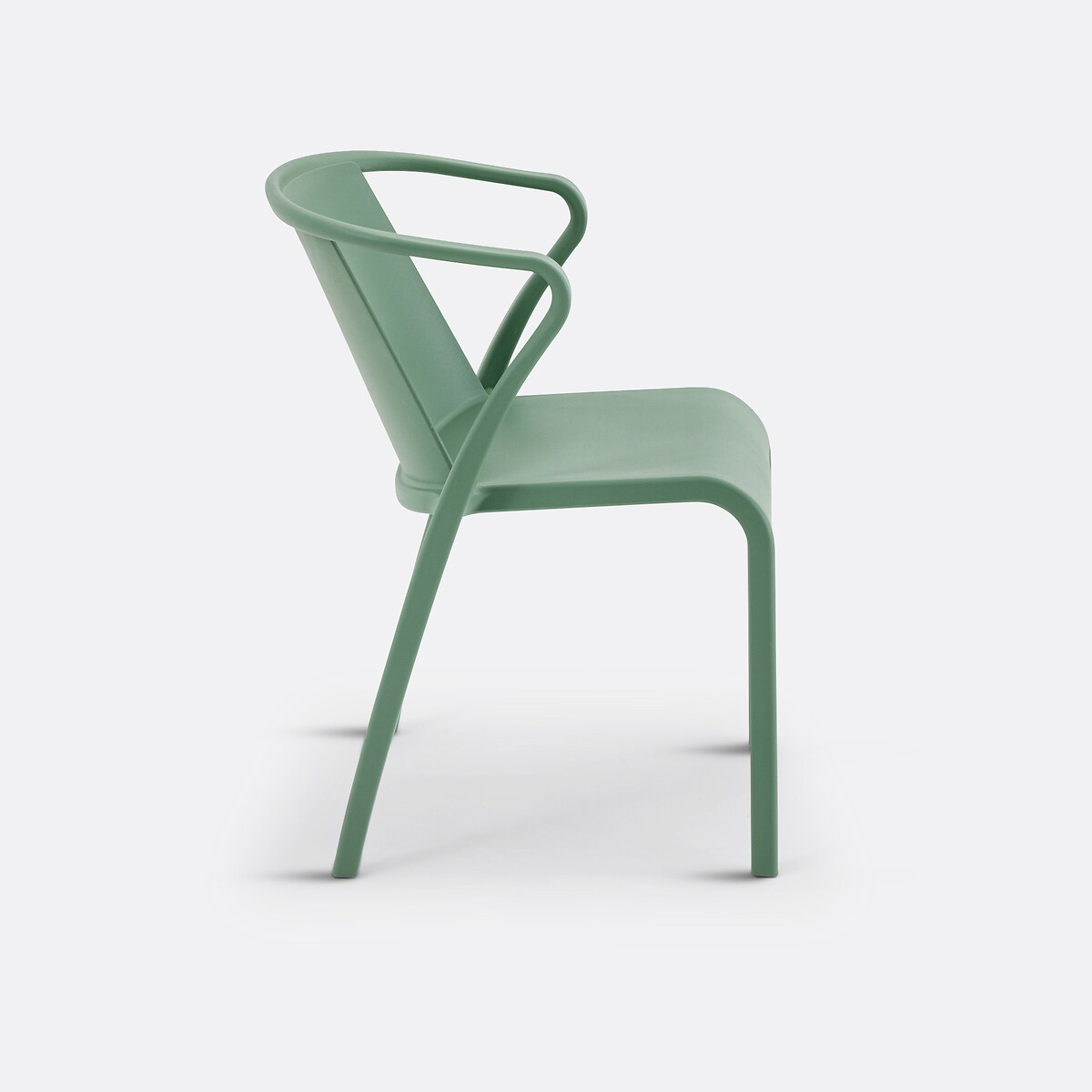 Set of 2 Predsida Polypropylene Armchairs olive green, LA REDOUTE INTERIEURS