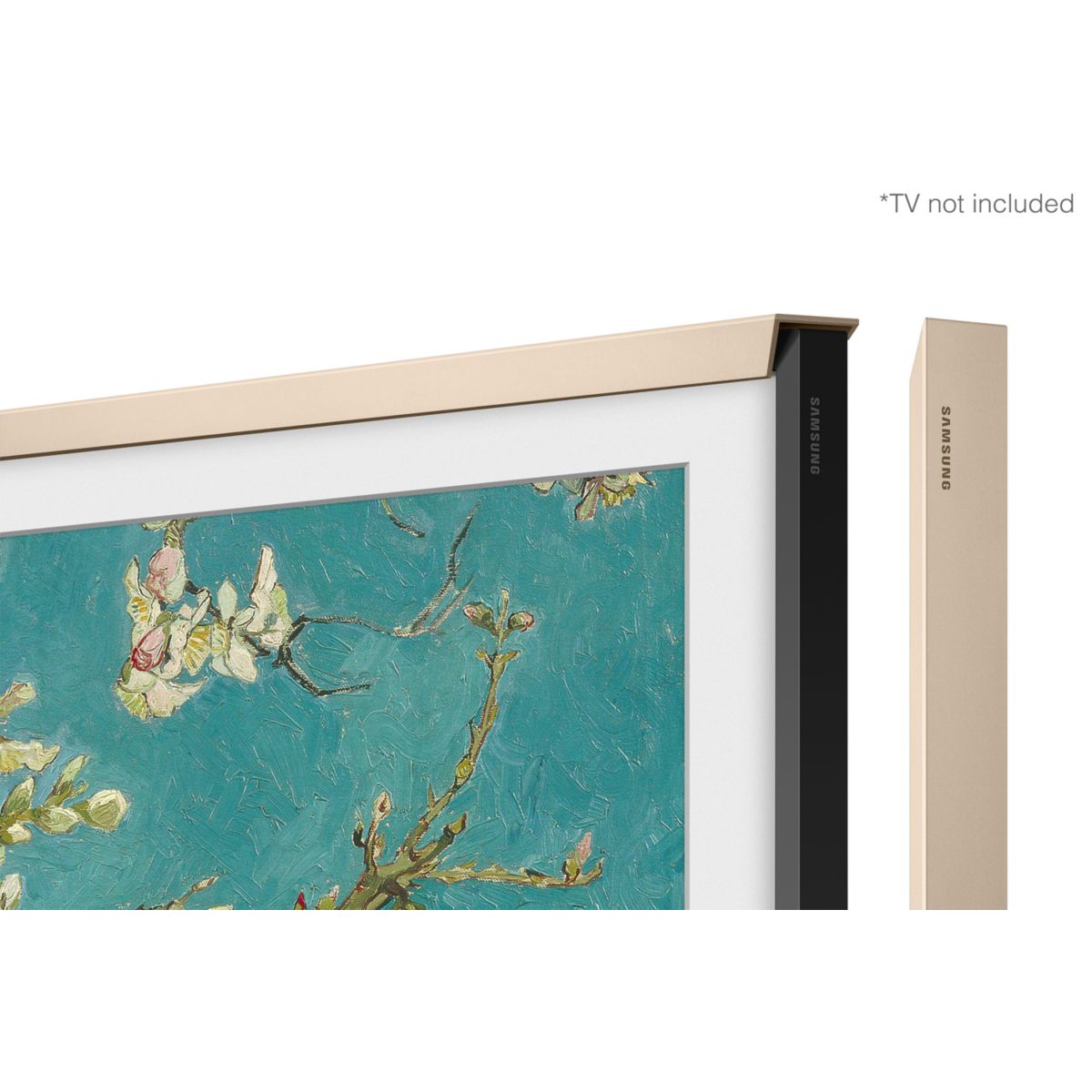 Cadre The Frame couleur Métal Doré - Compatible TV The Frame 43'' couleur unique, SAMSUNG
