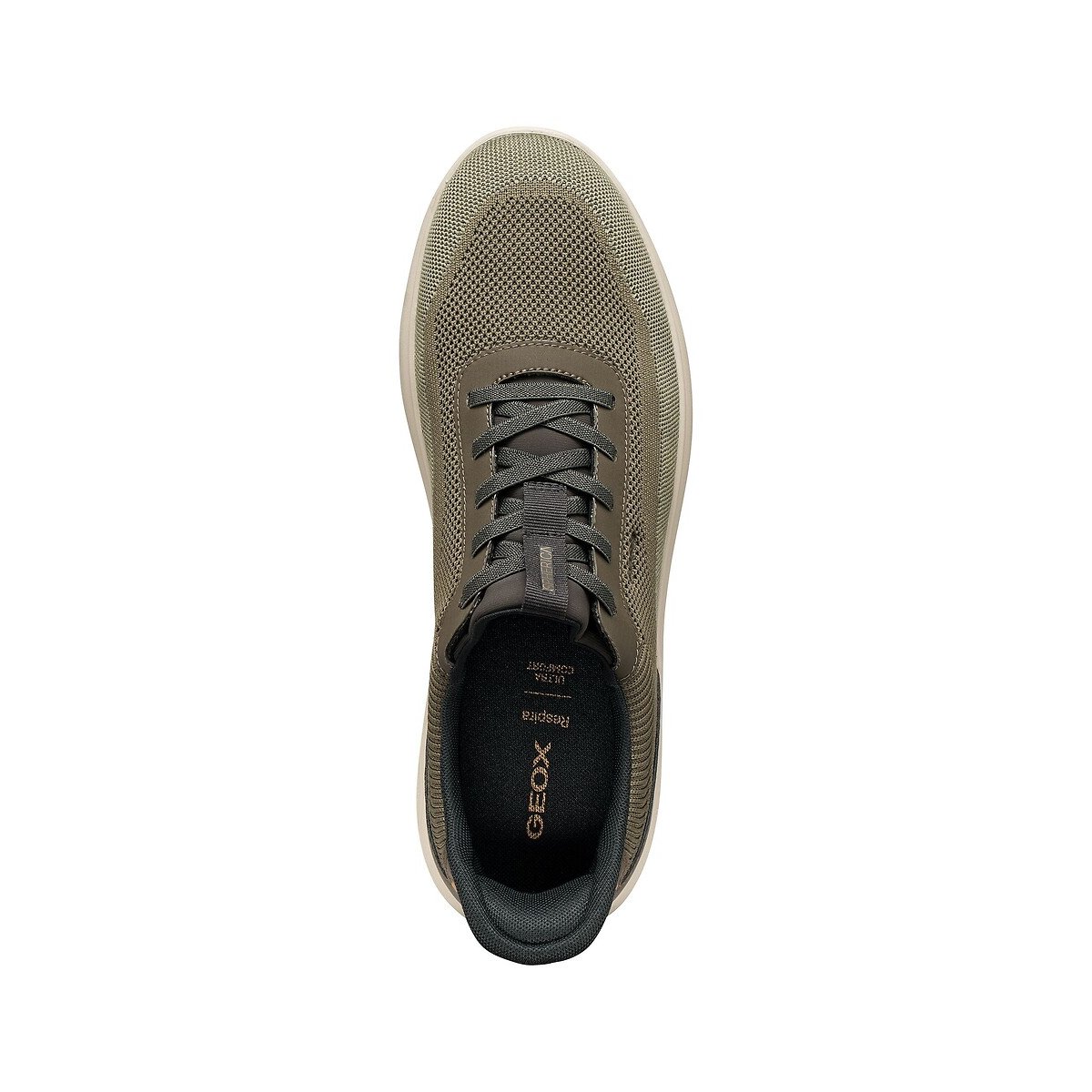 Zapatillas transpirables, SPHERICA PLUS, FAST-IN caqui, GEOX